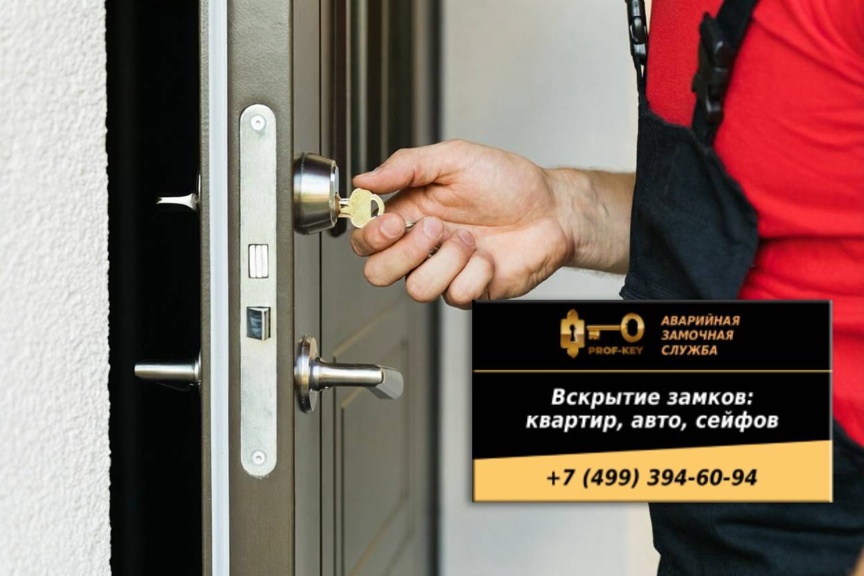 Замена замка входной двери